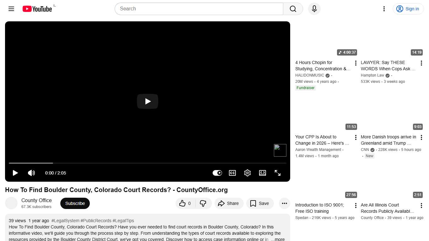 How To Find Boulder County, Colorado Court Records? - CountyOffice.org - YouTube